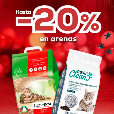 Hasta -20% en arenas