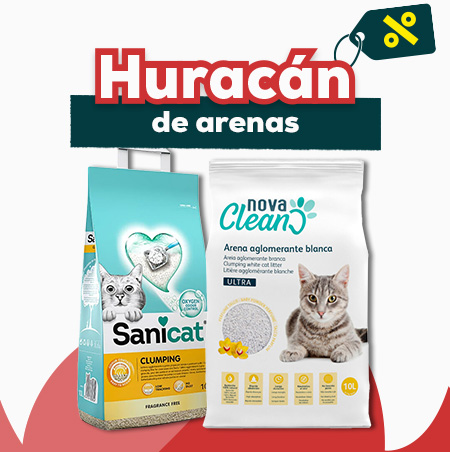 Huracán de arenas: ofertas en arenas y areneros