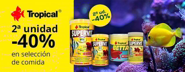 Tropical: -40% en la 2ª unidad en selección de comida