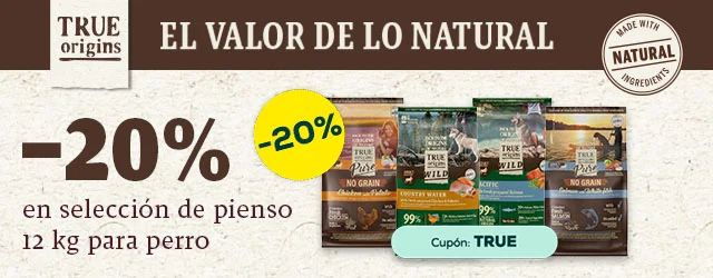 True Origins: -20% en selección de pienso para perro 12kg, True Origins: -20% en selección de pienso para perro 12kg,