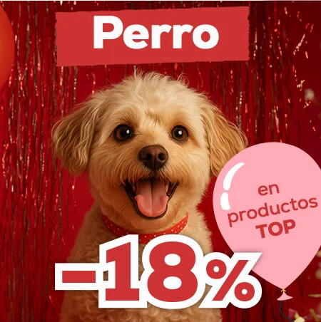 -18% para perro