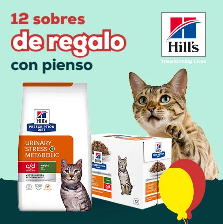 Hill's Prescription diets: Húmedo de regalo con selección de pienso para gato 8 kg