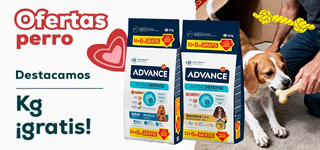 Advance: kilos gratis en selección de pienso para perro