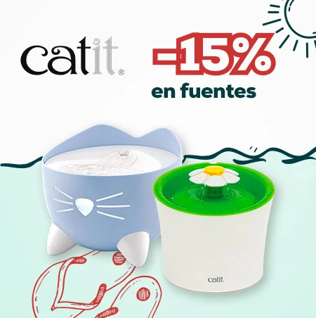 Catit: -15% en selección de fuentes
