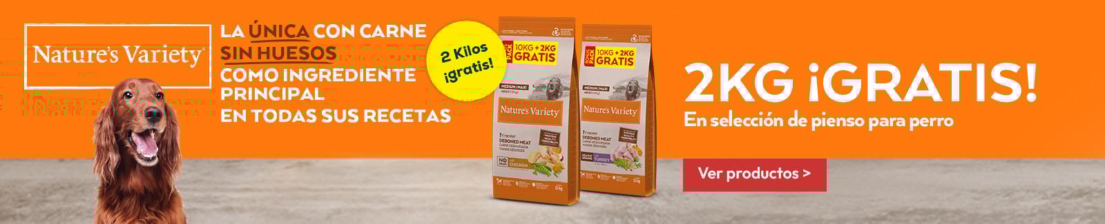 Nature`s Variety: 10+2 gratis en referencias seleccionadas de perro
