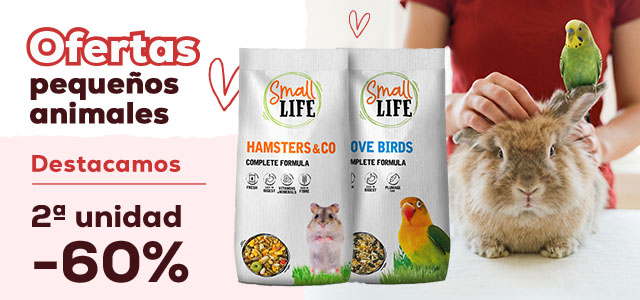 Small Life: -60% en la 2ª unidad en selección de pienso