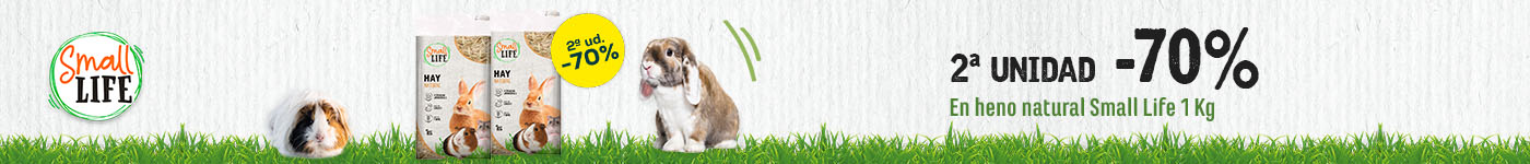 Small Life: -70% en la 2ª unidad en heno natural 1 kg