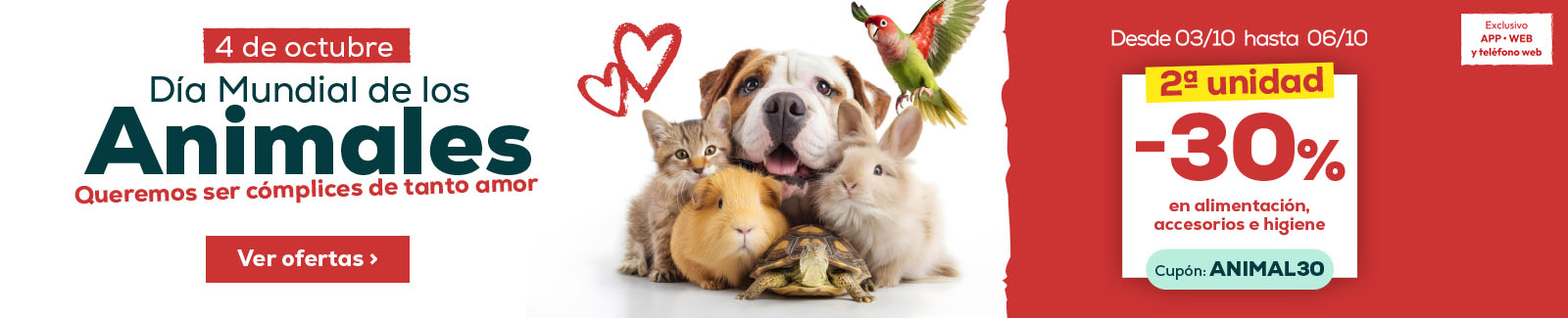 30% descuento en la segunda unidad