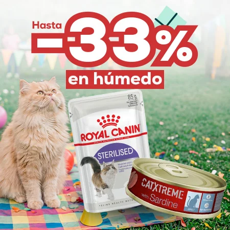Hasta -33% en selección de húmedos para gato