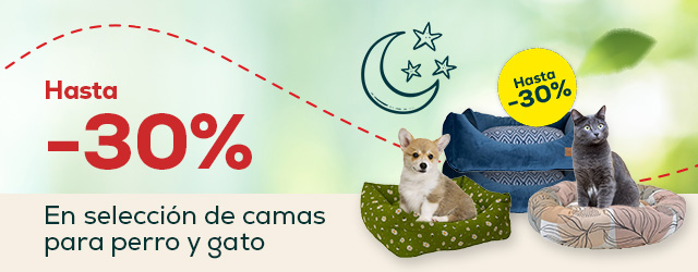 Camas: Hasta -30% en una selección de camas para perro y gato