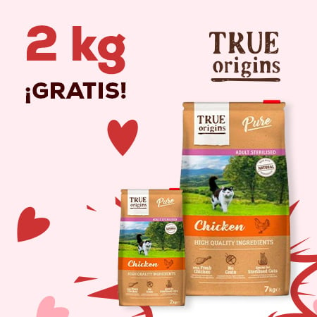 True Origins Pure: kilos gratis con selección de pienso para gato