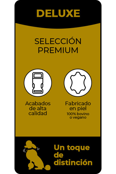 Gotoo Deluxe- Gama premium de accesorios de paseo. Fabricados en piel, de alta calidad y con diseños que respiran distincion y elegancia