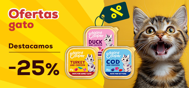 Edgard & Cooper -25% en selección de packs de comida húmeda para gato 12 uds