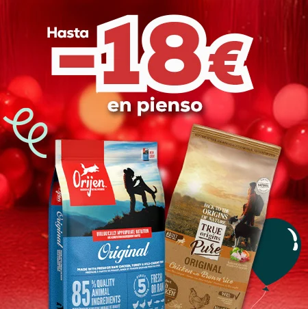 Hasta -18€ en pienso para perro