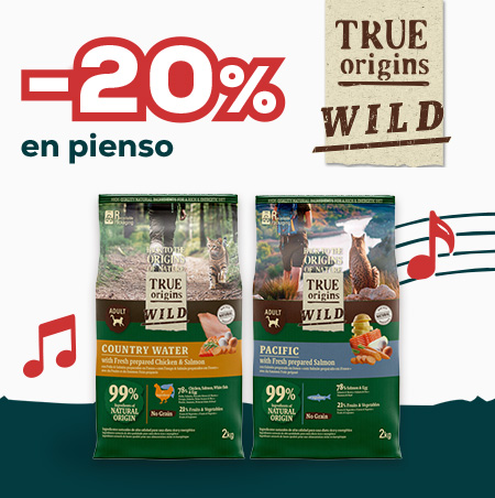 True Origins Wild: -20% en selección de pienso para gato