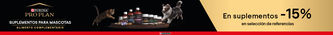 Pro Plan: -15% en suplementos para perro y gato