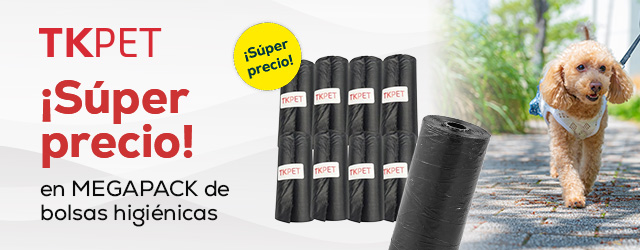TK-Pet: Mega pack ahorro de 960 bolsas a menor precio