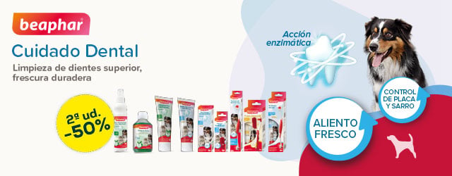 Beaphar: -50% en la 2ª unidad en selección de cuidados dentales