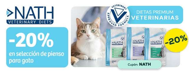 Nath: -20% en selección de pienso para gato Nath 4 kg,