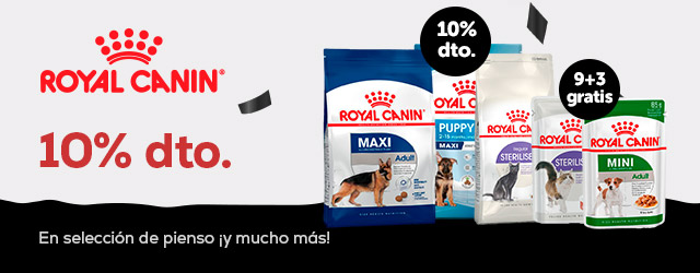 10% Royal Canin