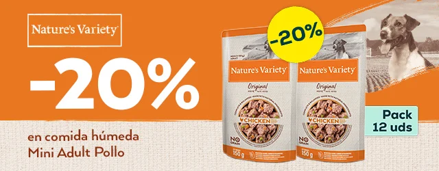 Nature's Variety: -20% en selección de packs de húmedo para perro 12 x 150g