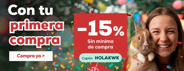 -15% de regalo con tu primera compra