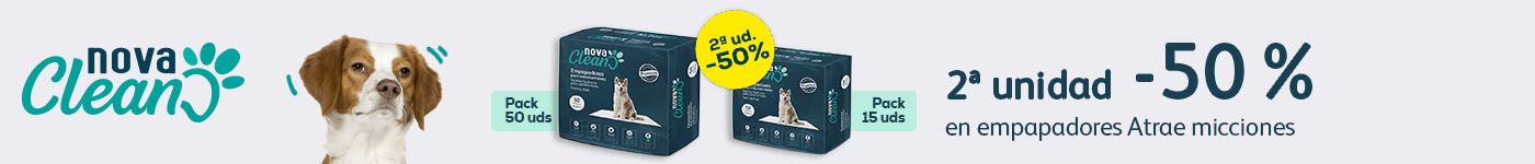 Nova Clean: -50% en 2ª unidad en empapador Atrae micciones
