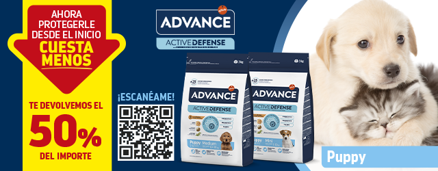 Advance Puppy: Te devolvemos el 50% del importe