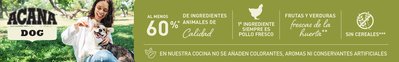 Acana Dog. Recetas para todas las etapas de la vida, razas y necesidades específicas