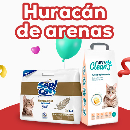 Huracán de arenas: aprovecha los mejores descuentos en las mejores arenas para tu gato