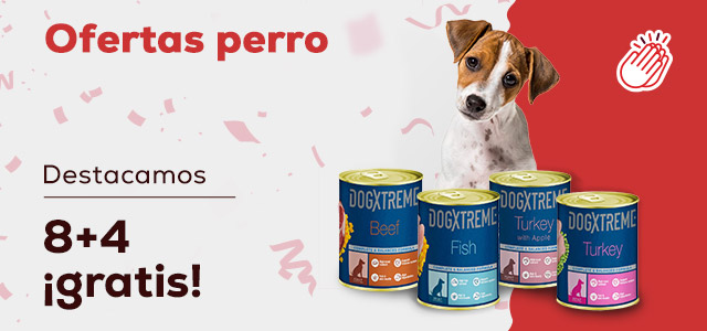 Dogxtreme: 8 + 4 gratis en selección de packs 12 uds. de comida húmeda para perro
