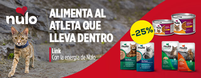 Nulo: -25% en selección de packs de húmedo para gato