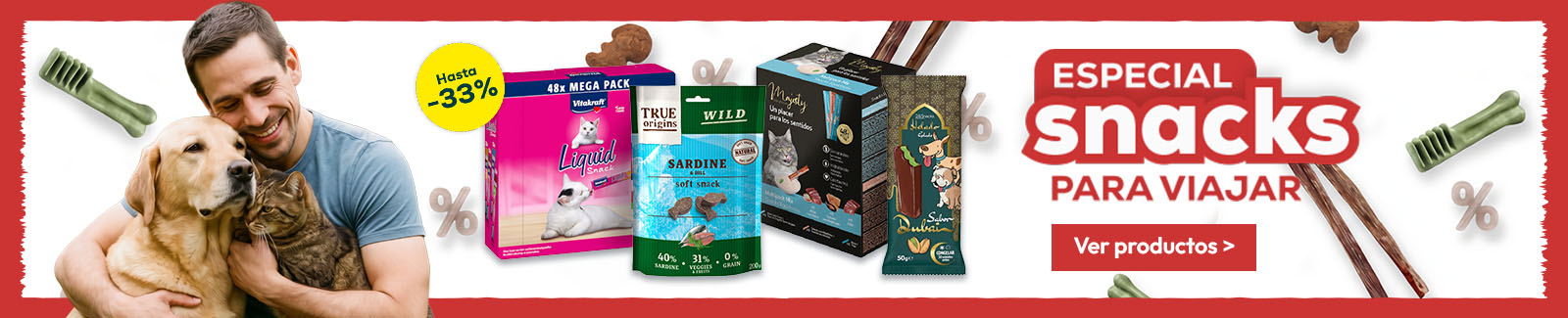 Snacks para viajar: Hasta -33% en selecci&oacute;n de snacks