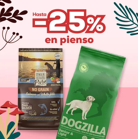 Hasta -25% en pienso para perro Hasta -25% en pienso para perro