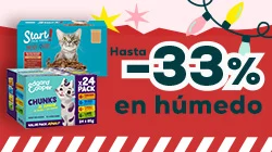 Hasta -33% en selección de comida húmeda para gato