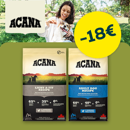 Acana: -18€ en selección de pienso
