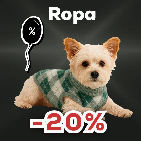 -20% en selección de ropa para perro