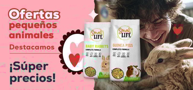 Small Life: Súper precio en selección de comida para conejos y roedores