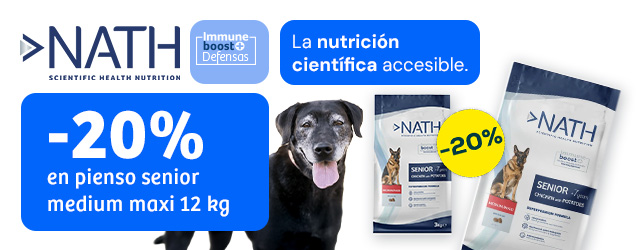 Nath: -20% en selección de pienso seniors para perro 12 kg 