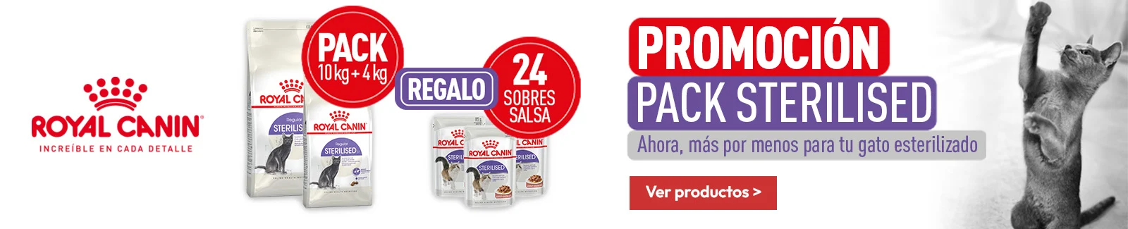 Royal Canin mes del gato: Pack esterilizado