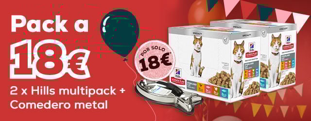 Pack especial aniversario a 18€