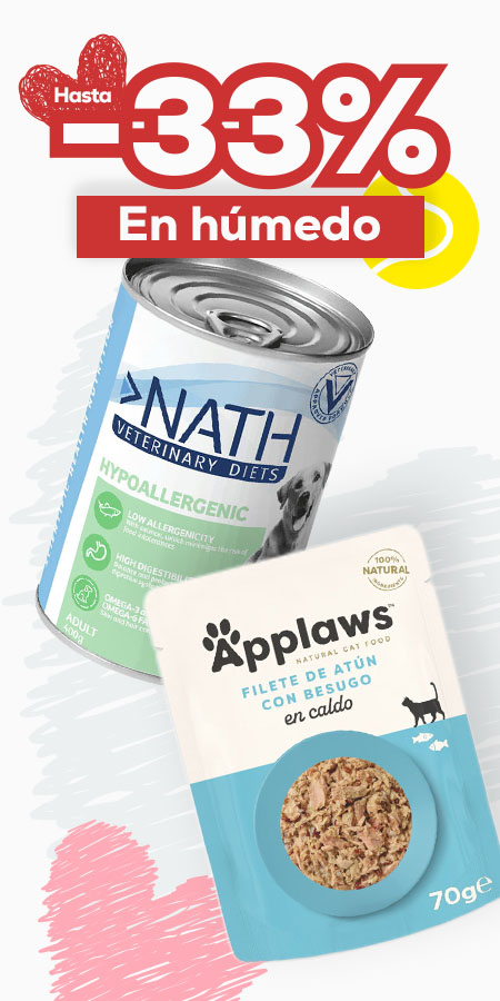 Hasta -33% en selección de húmedos