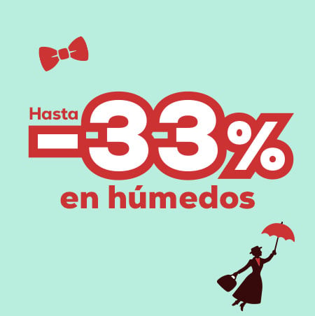 Megapacks: Hasta -33% en selección de packs de húmedo