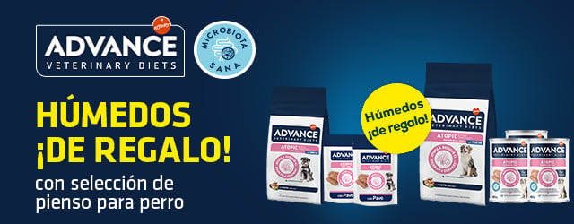 Advance: ¡Húmedo de regalo! con selección de pienso para perro