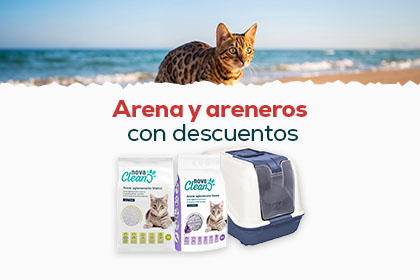 Banner arenas y accesorios gato