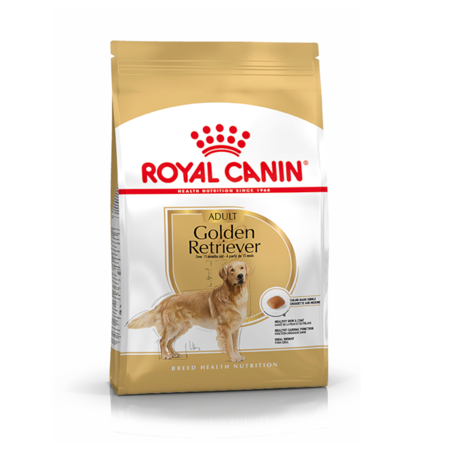 Royal Canin – Pienso para perros adultos Royal Canin Golden Retriever Adult 12 kg.