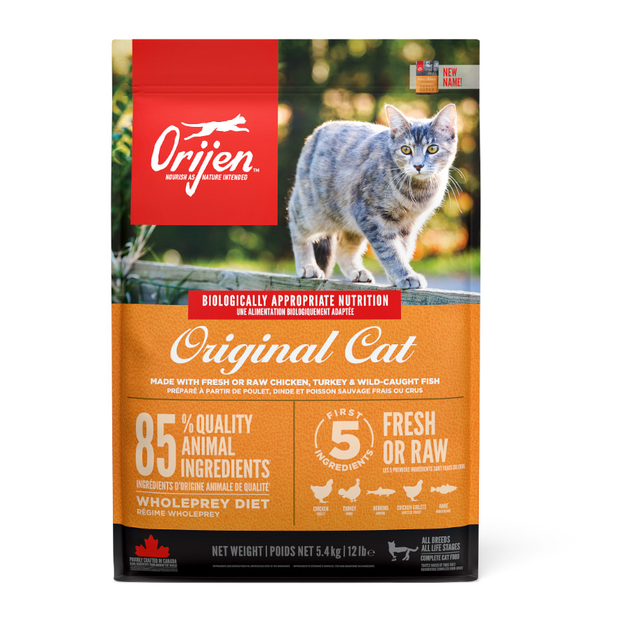 Imagen de ORIJEN ORIGINAL CAT & KITTEN GATO 5,4 Kg