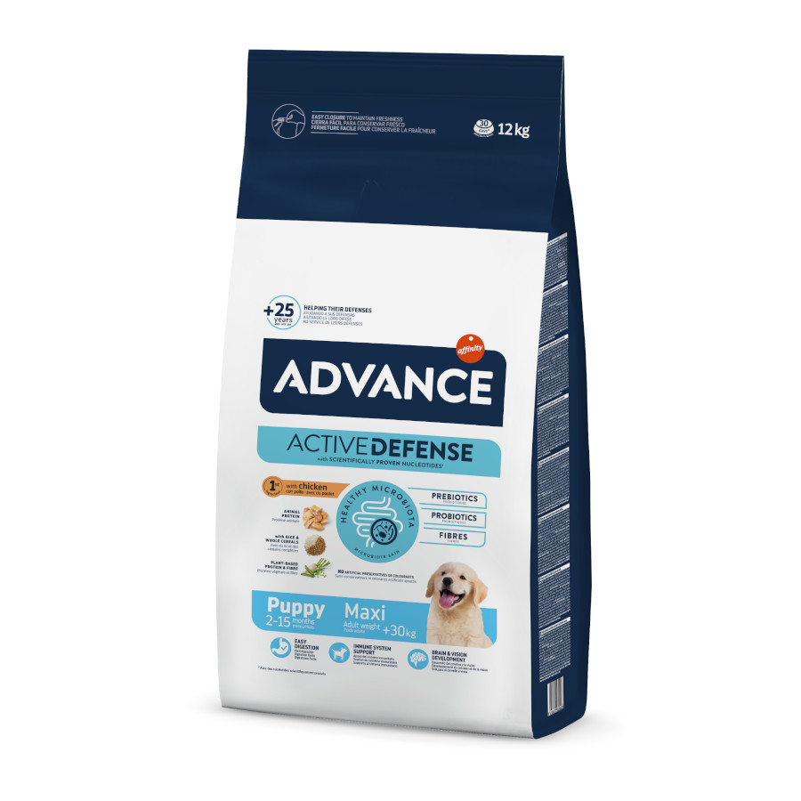 Advance – Pienso para perros cachorros grandes Advance Baby Protect pollo.