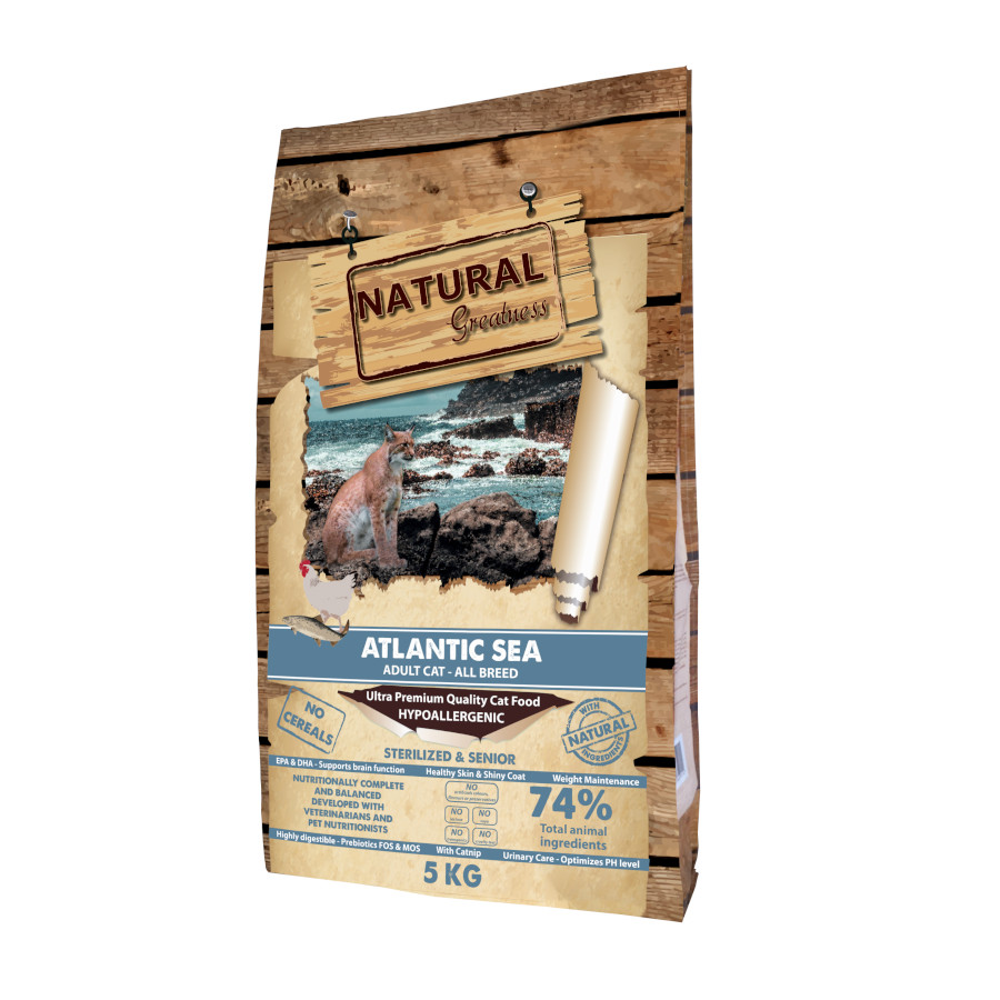 Imagen de Natural Greatness Pienso Atlantic Sea para Gatos 5Kg