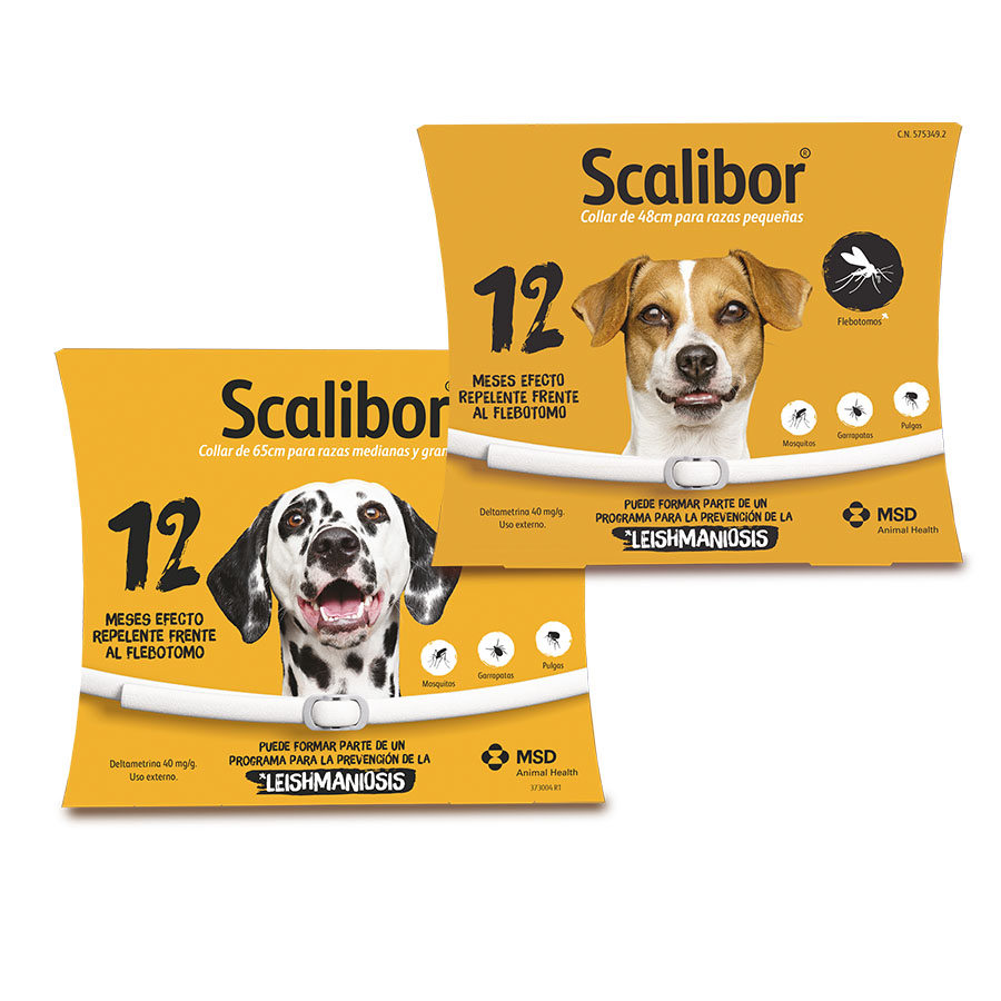 Scalibor Collar Antiparasitario para perros 48 cm + 65 cm | Kiwoko
